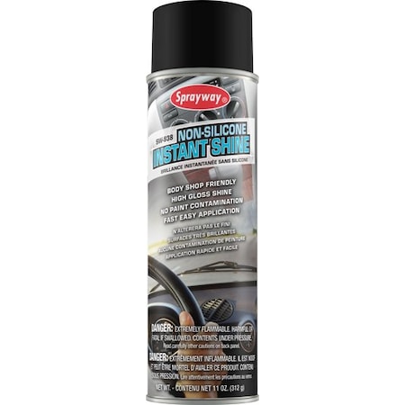 Sprayway Auto Care Non-Silicone Instant Shine, 20oz SW938-1